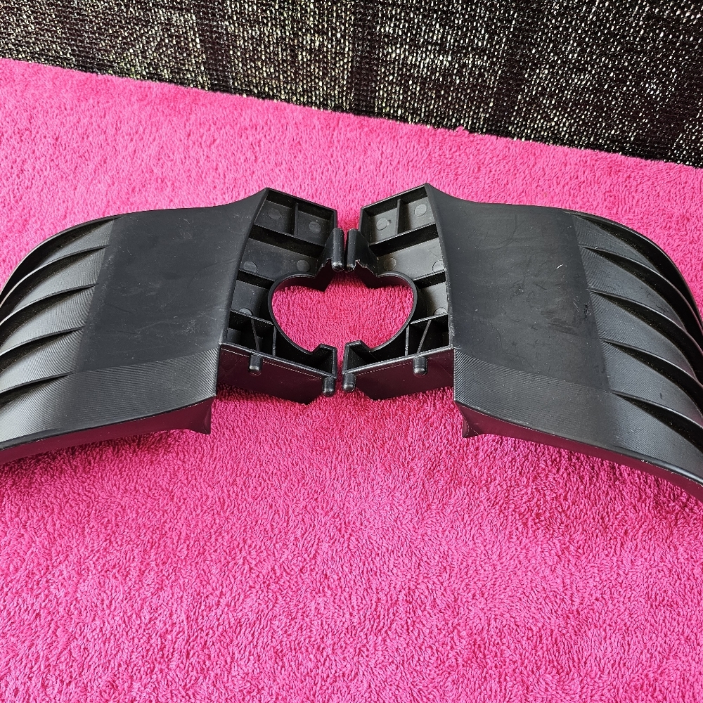 Steering Racing Wheel Side Wings Knees Clamp For Xbox Playstation Wii - Black